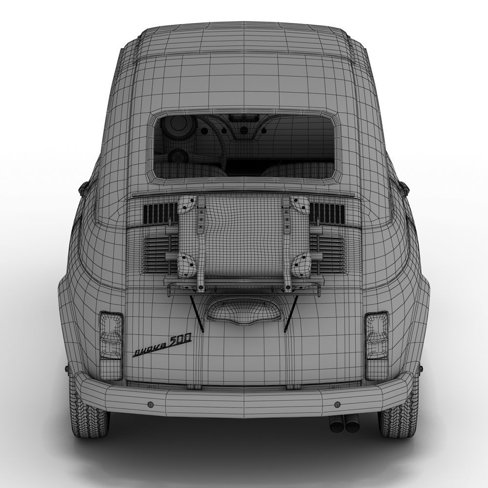 Fiat 500 3D model_7