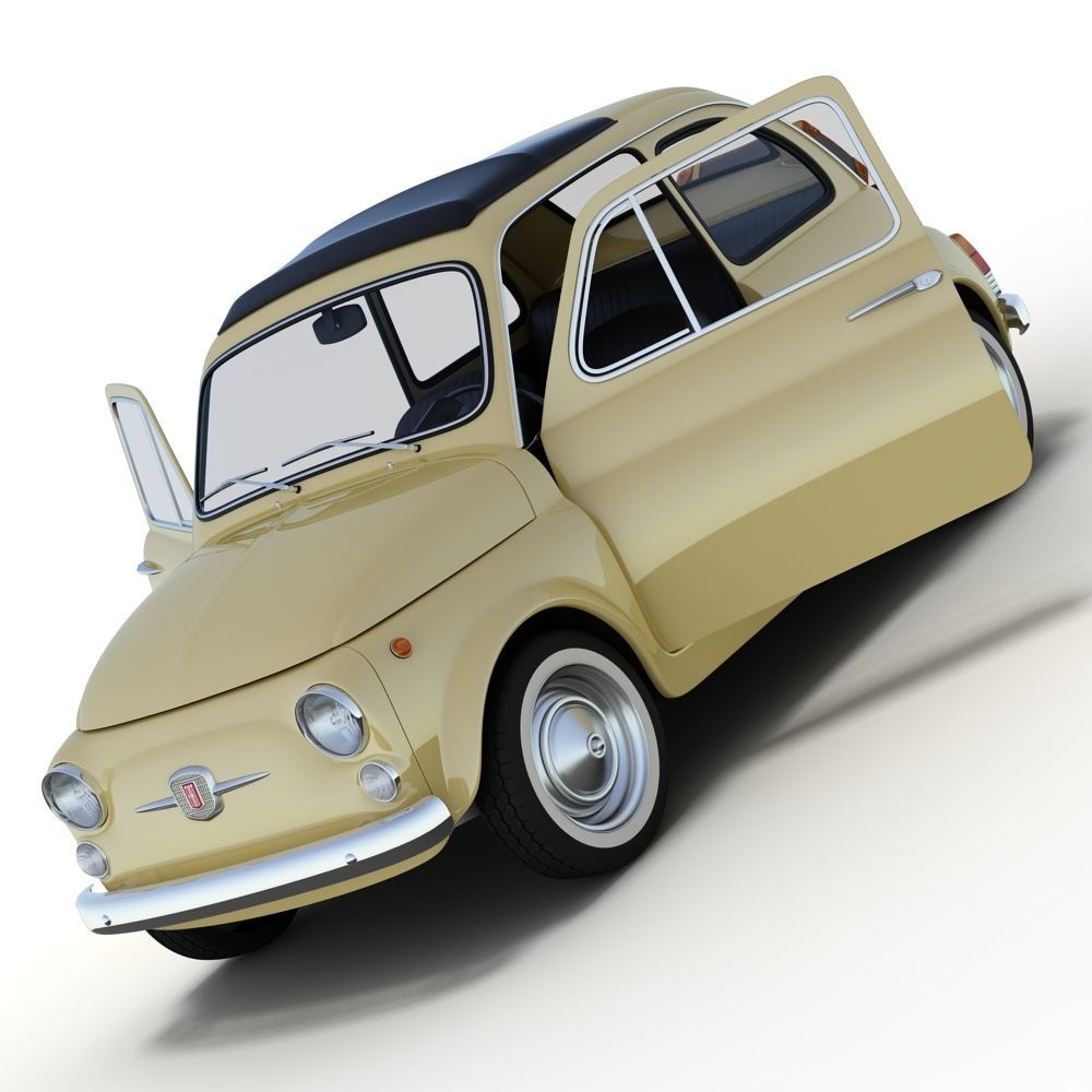 Fiat 500 3D model_10