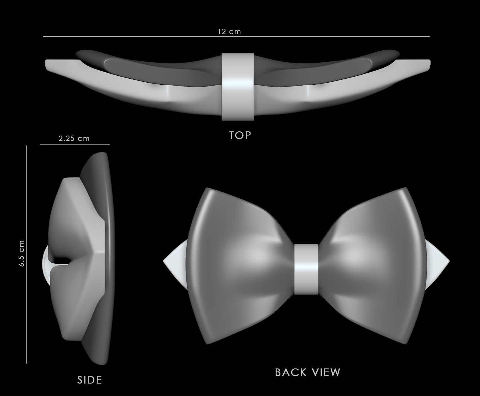 Bow Tie  3D Model Collection_25