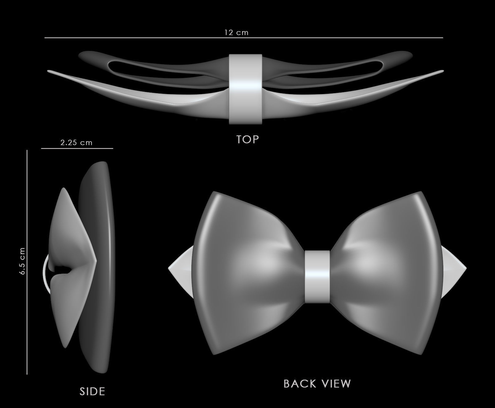 Bow Tie  3D Model Collection_26