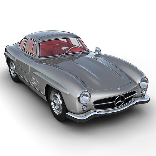  Mercedes-Benz 300SL 3D model