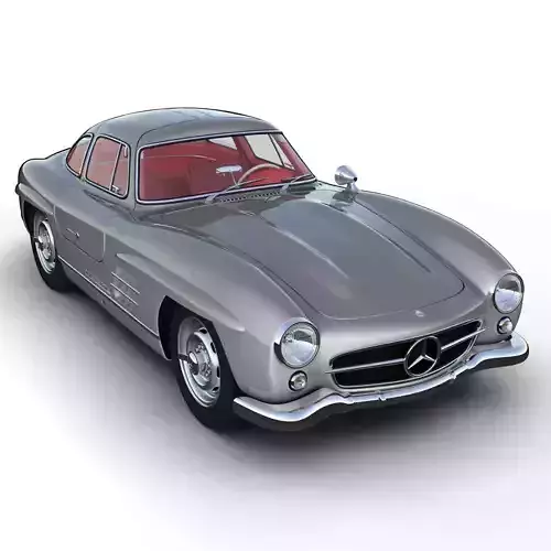  Mercedes-Benz 300SL 3D model