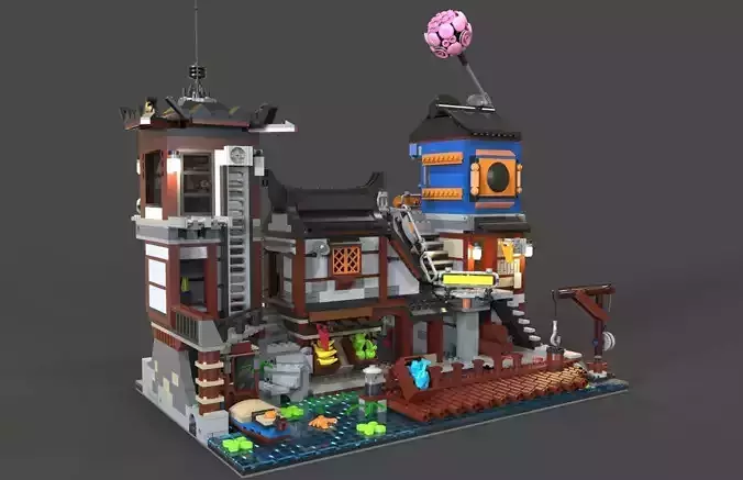 Lego Ninjago city
