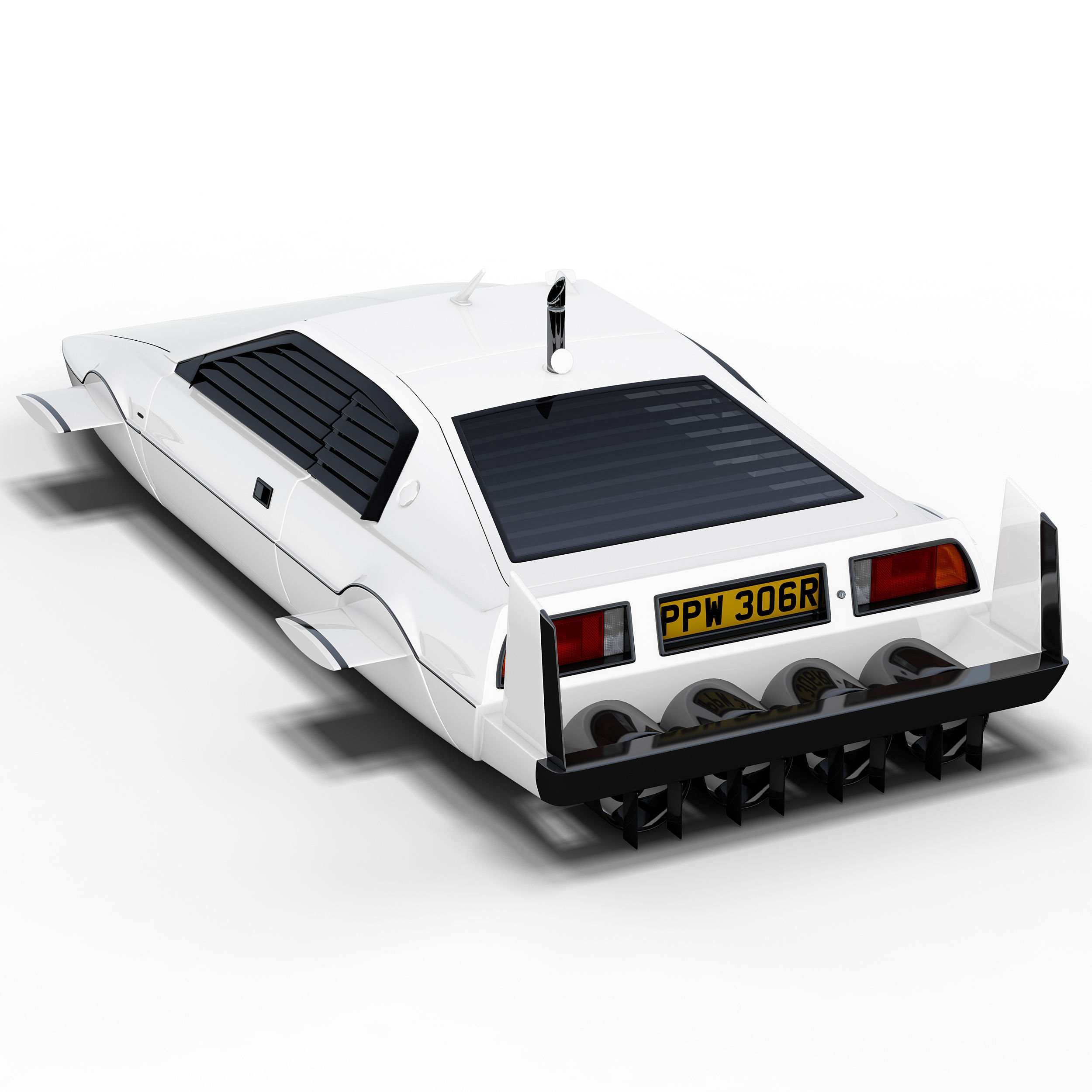 Lotus Esprit S1 Submarine Car 3D model_8
