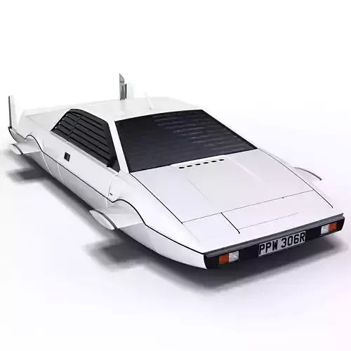 Lotus Esprit S1 Submarine Car 3D model