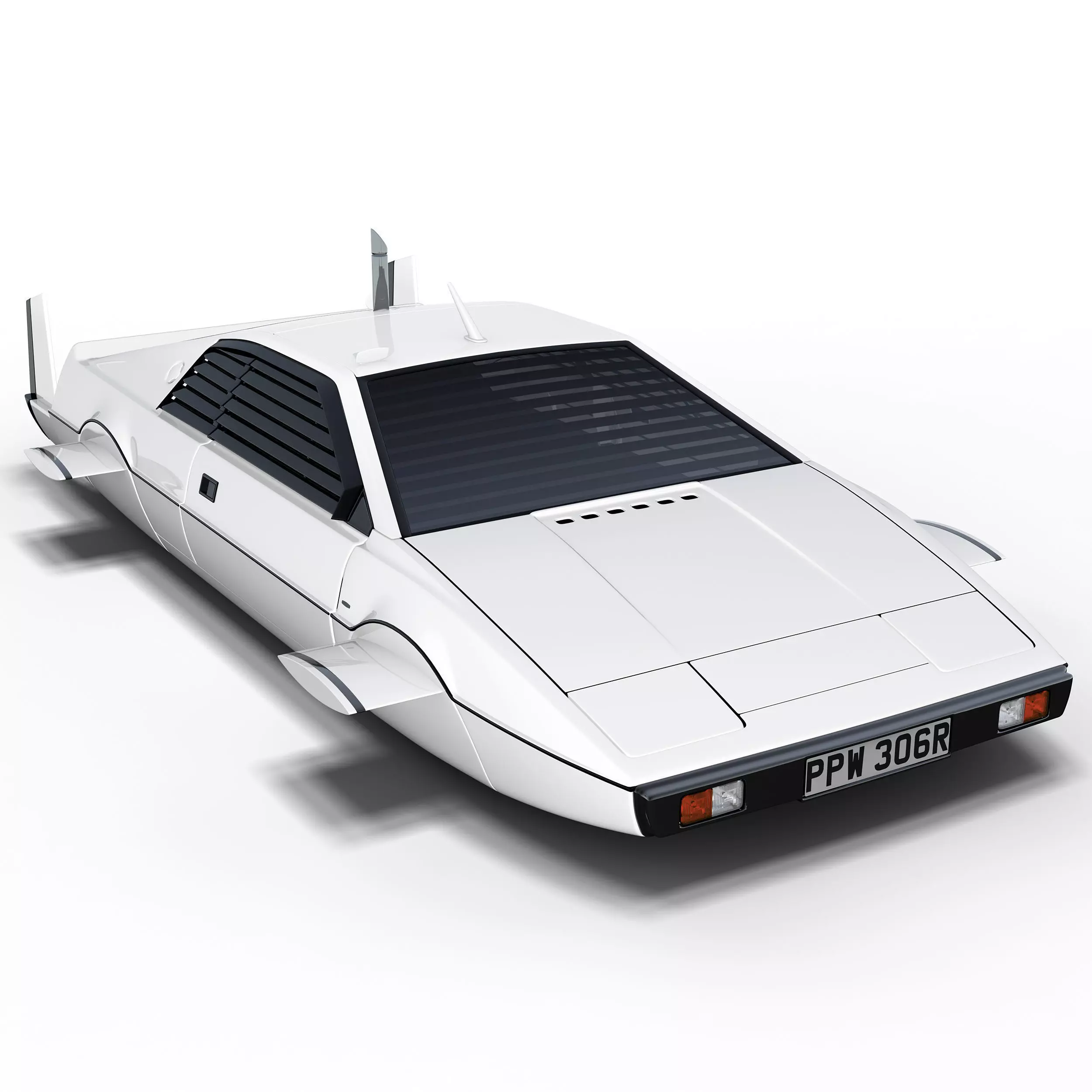 Lotus Esprit S1 Submarine Car 3D model_0