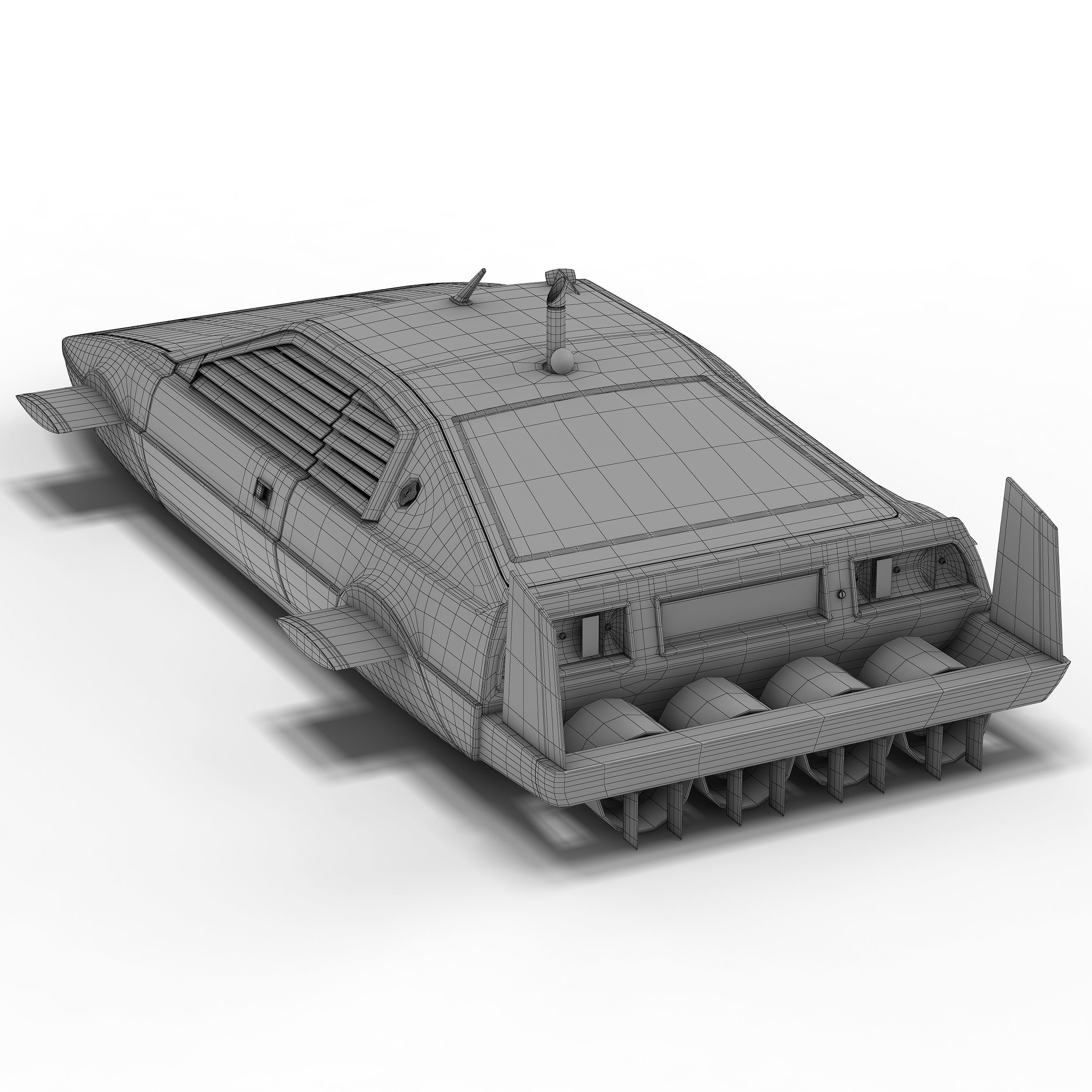 Lotus Esprit S1 Submarine Car 3D model_9