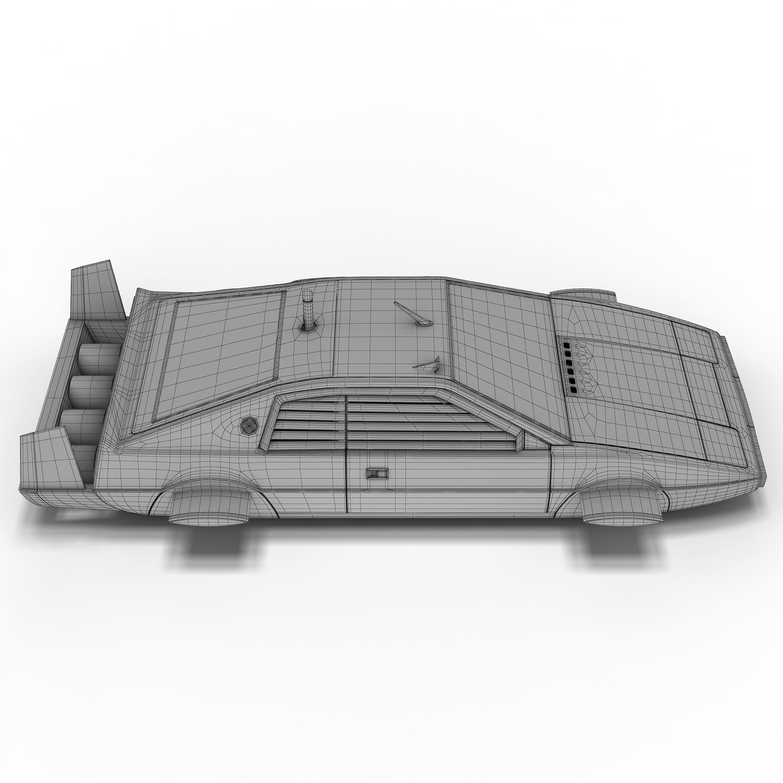 Lotus Esprit S1 Submarine Car 3D model_3