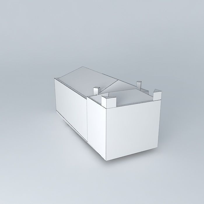 Broadway Theatre Rosario Free 3D model_3