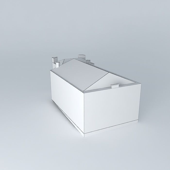 Broadway Theatre Rosario Free 3D model_4