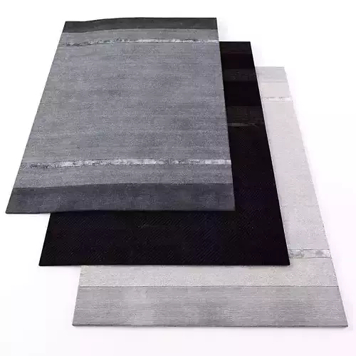 Calvin Klein Home Rugs6 Low-poly 3D model