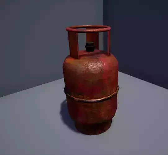 Rusted Gas-Cylinder