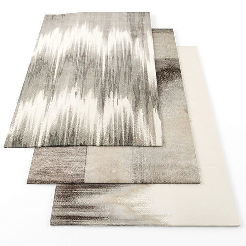 Calvin Klein Home Rugs9 Low-poly 3D model