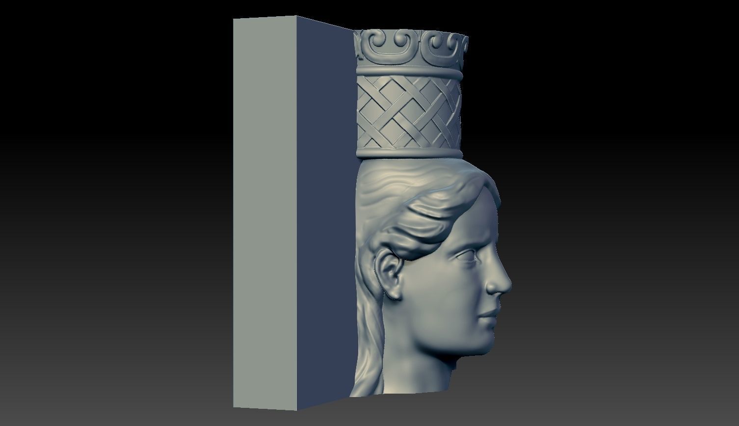 Caryatids - Sample Free 3D model_2