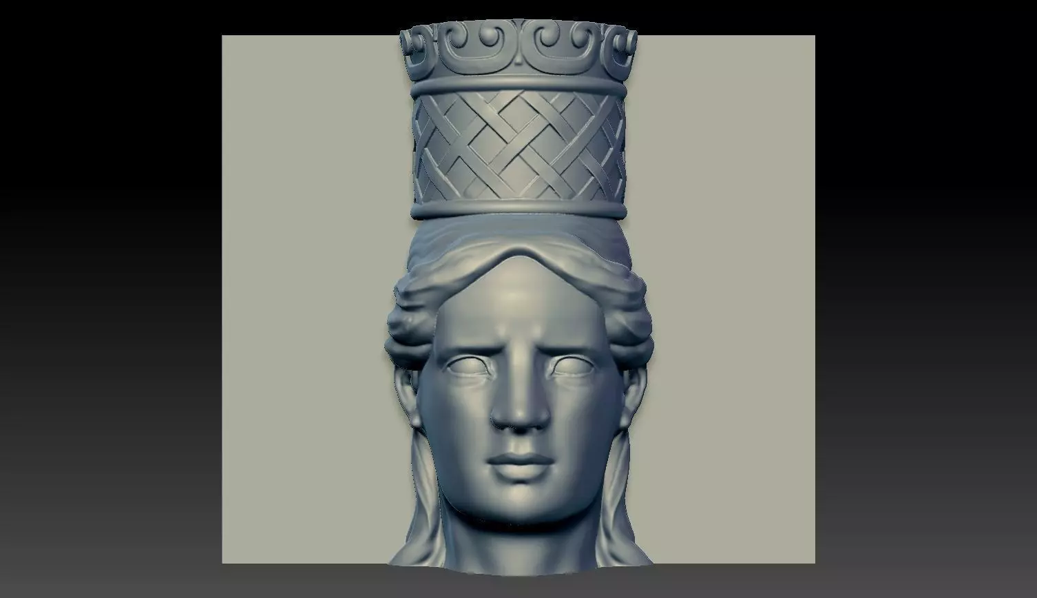 Caryatids - Sample Free 3D model_0