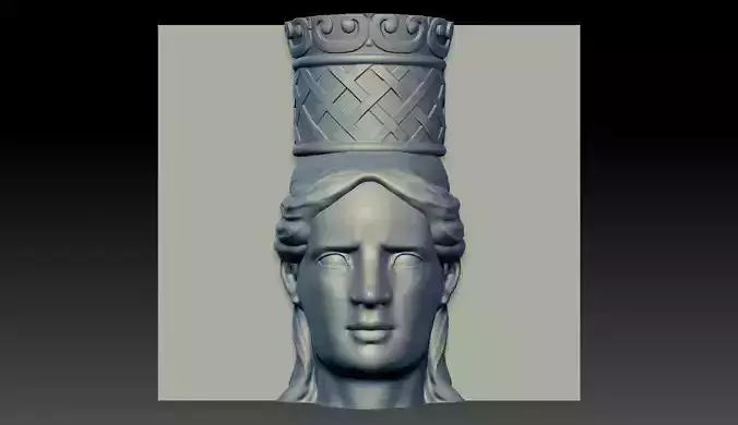 Caryatids - Sample Free 3D model
