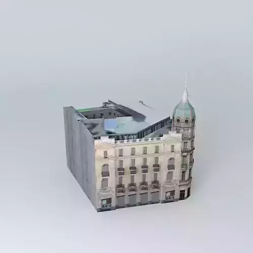 Hotel Savoy 3D model
