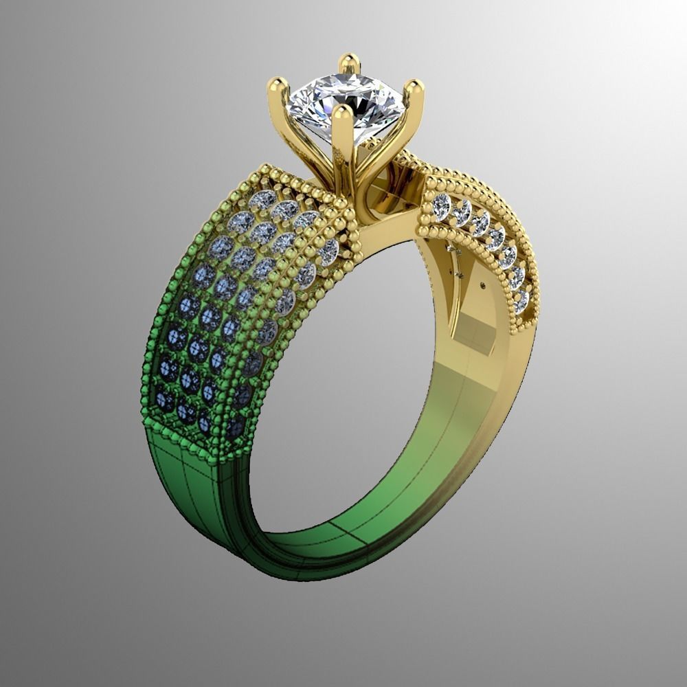 Ring bi 2 3D print model_1