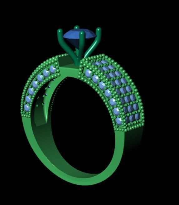 Ring bi 2 3D print model_9