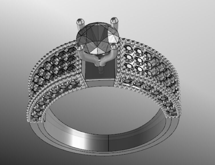 Ring bi 2 3D print model_19