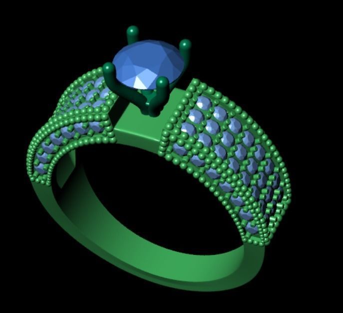 Ring bi 2 3D print model_12