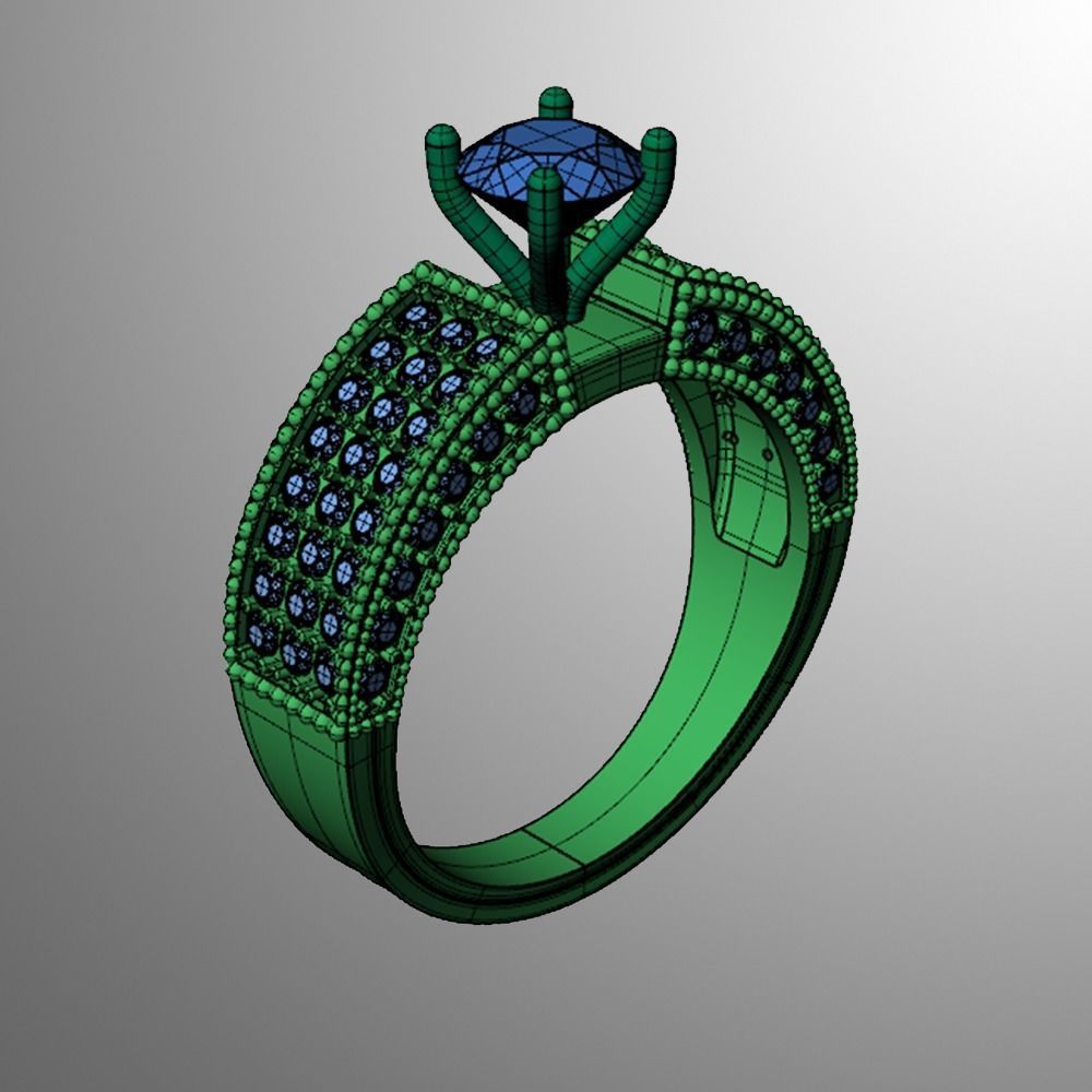 Ring bi 2 3D print model_2