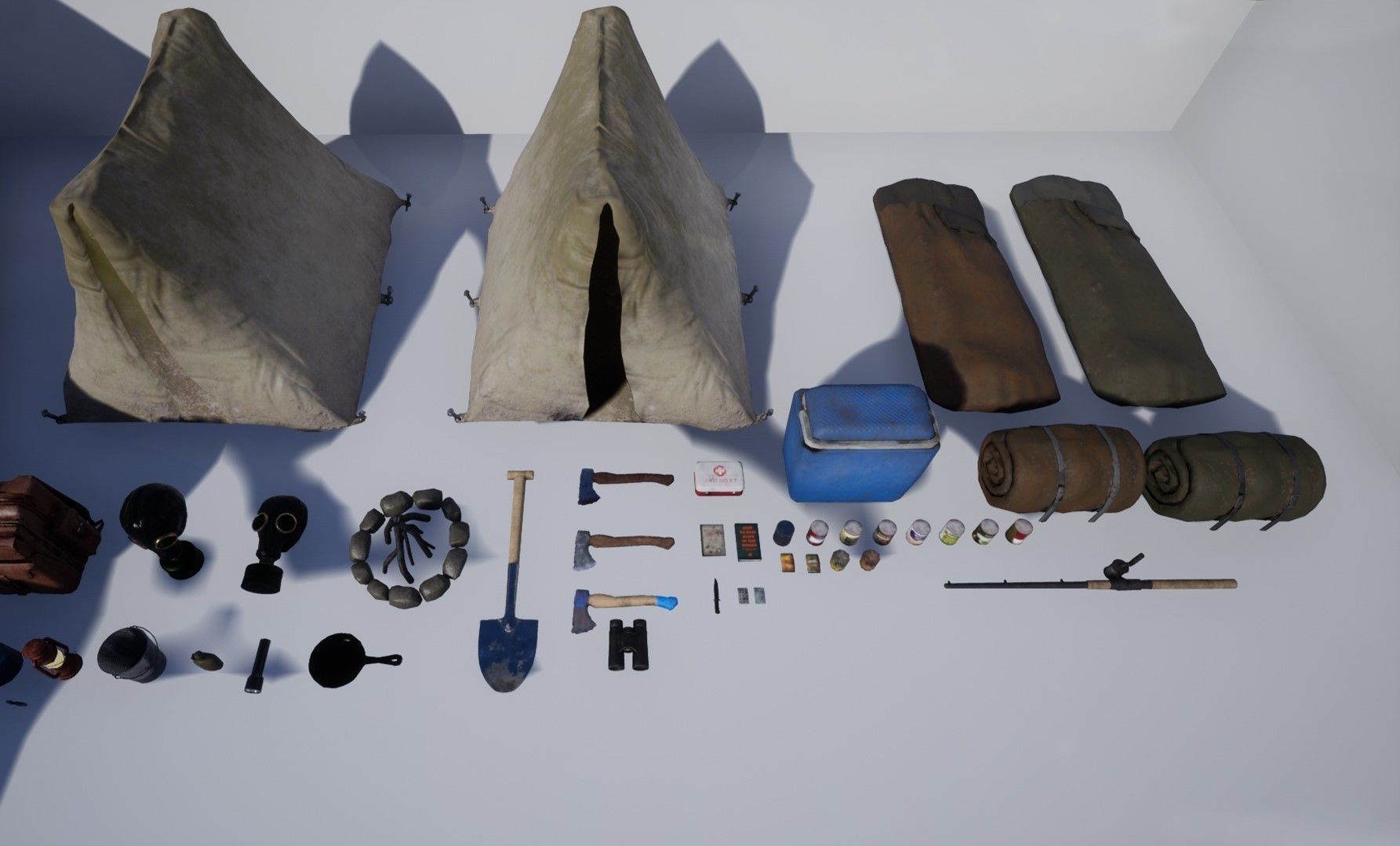 Survival Asset Pack 3D model_1