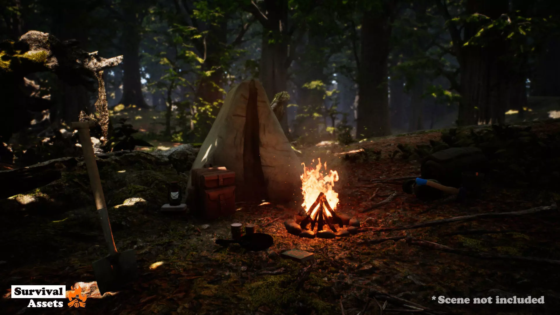 Survival Asset Pack 3D model_0