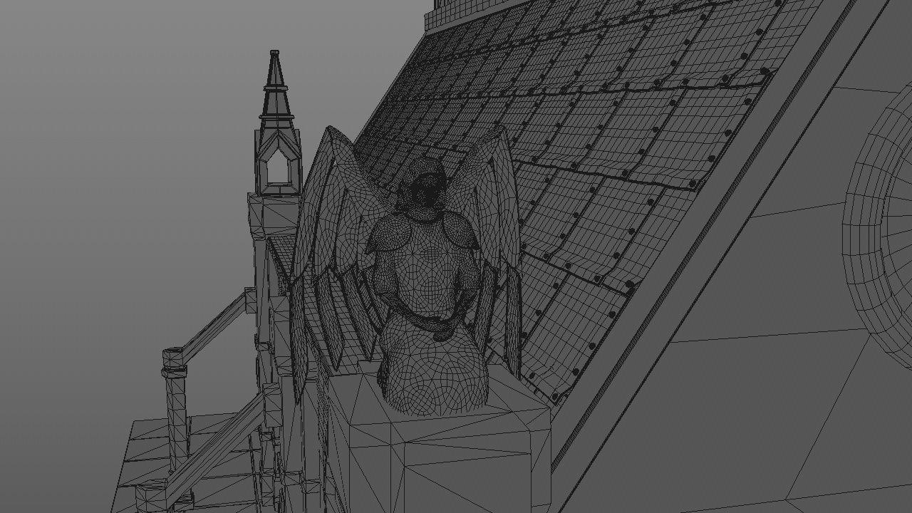 Mittelalterliche Kapelle - Medieval Church 3D model_22