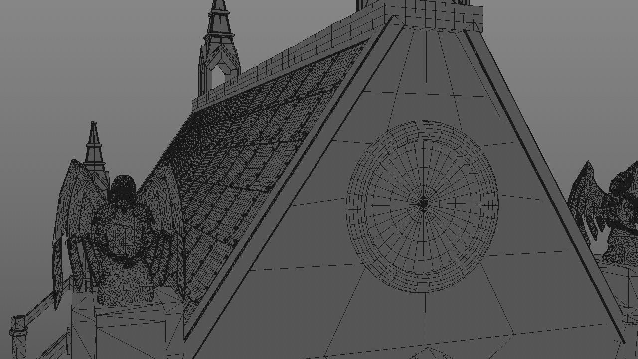 Mittelalterliche Kapelle - Medieval Church 3D model_17