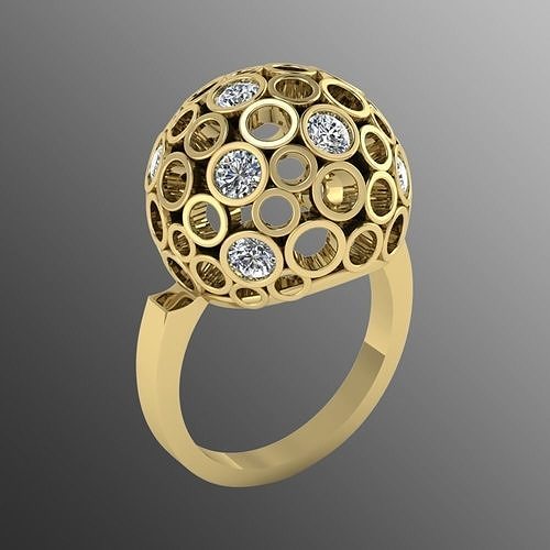 Ring bi 6 3D print model
