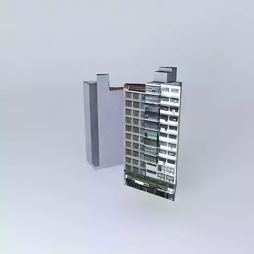 Edificio Wheelwright 156575 Free 3D model