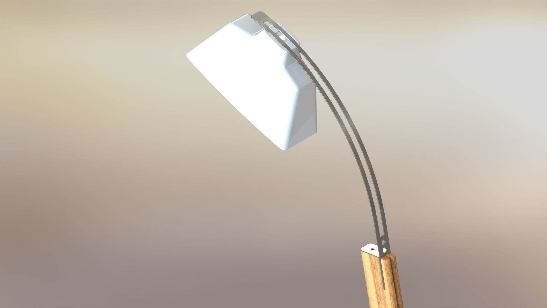 READING LAMP 3D print model_2