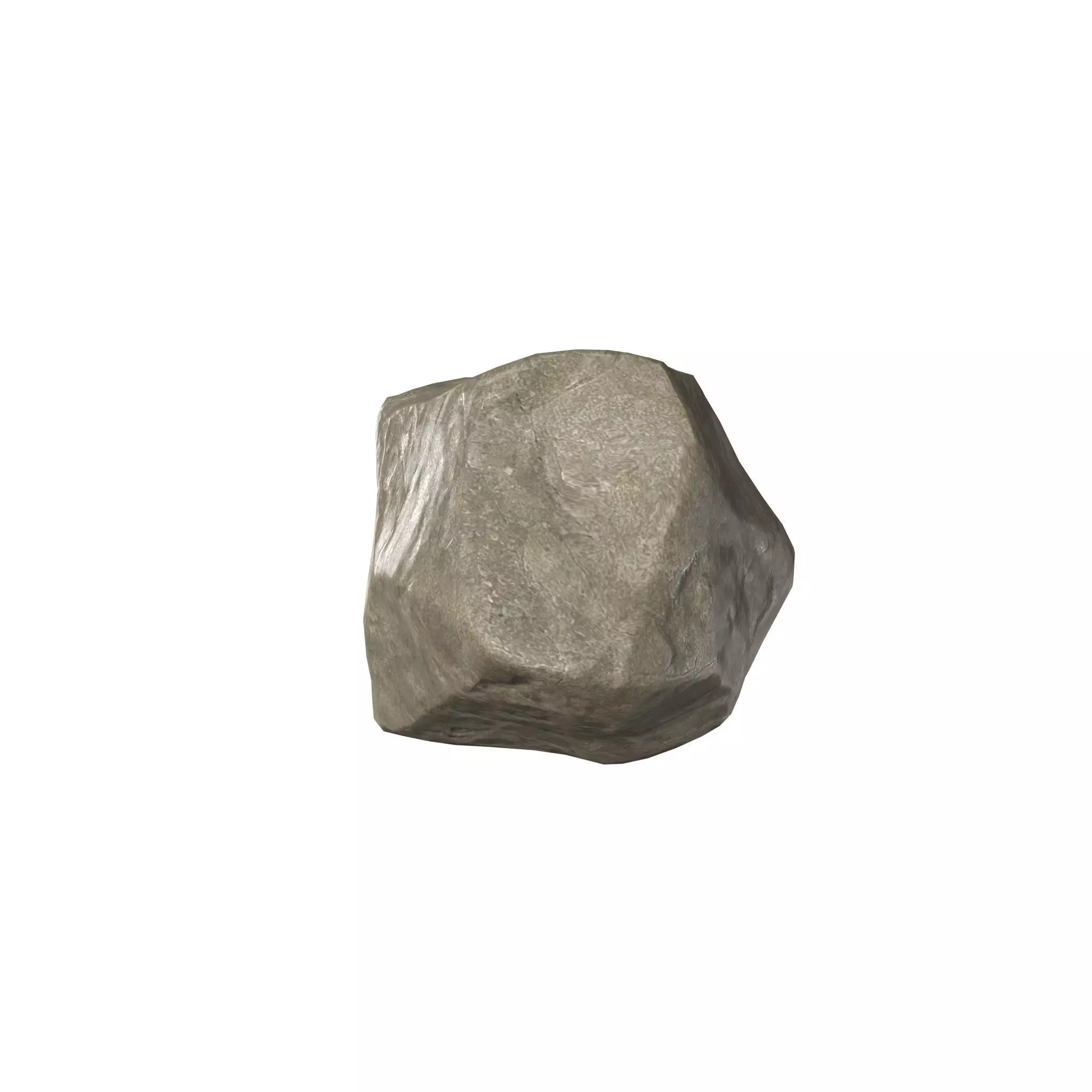 Rock 004 Low-poly 3D model_0