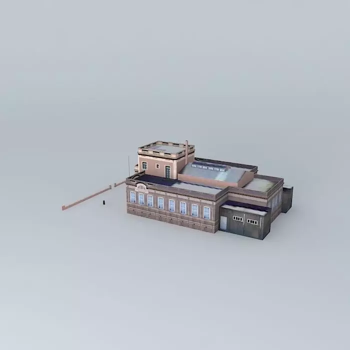School No 14 Remedios Escalada de San Martin Free 3D model
