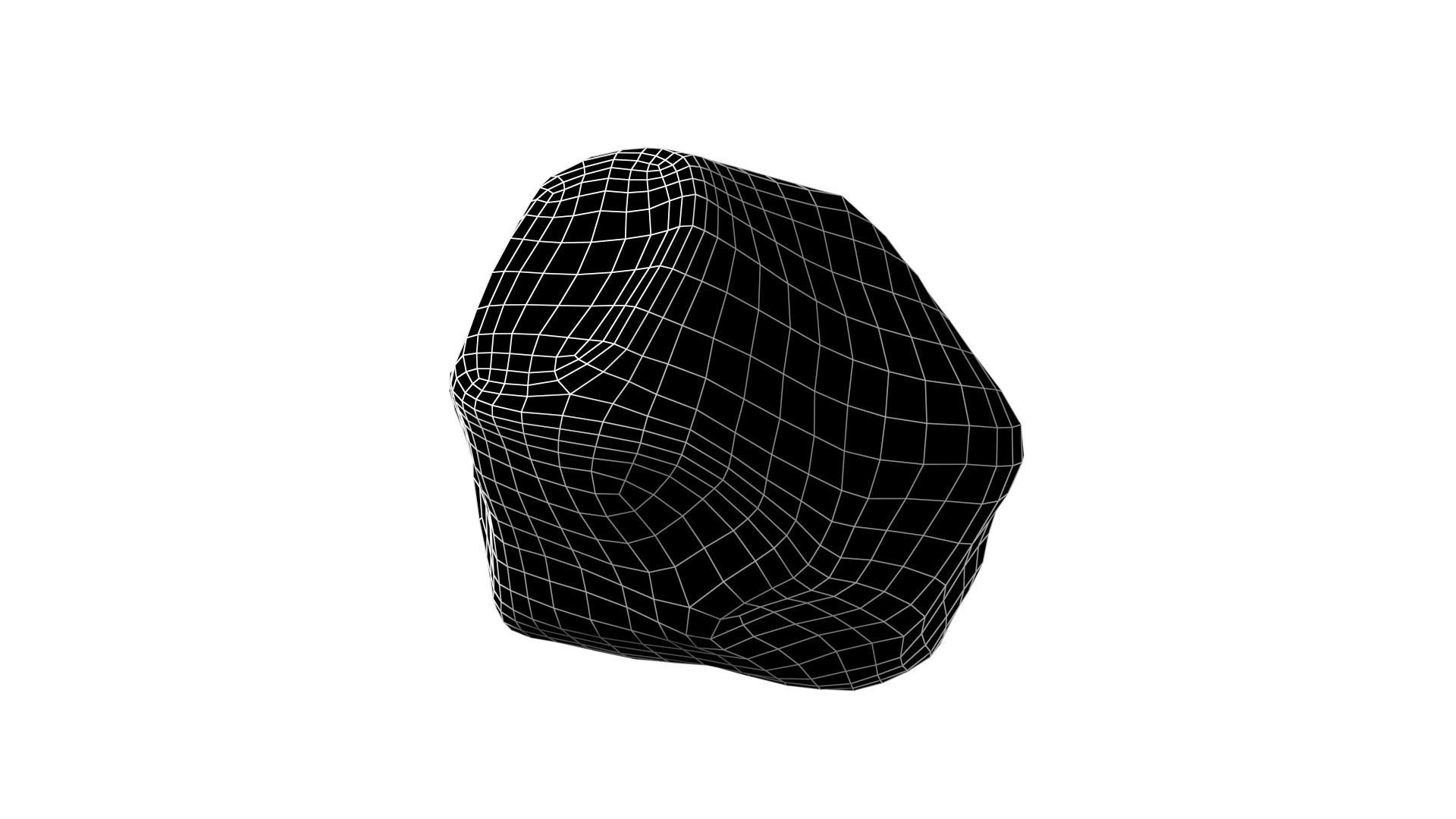 Rock 006 Low-poly 3D model_6