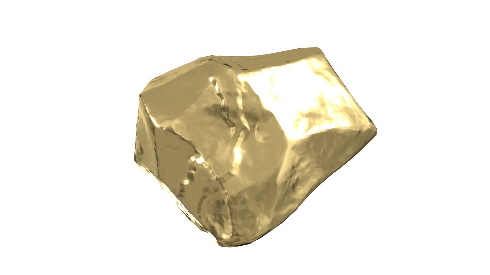 Rock 006 Low-poly 3D model_1