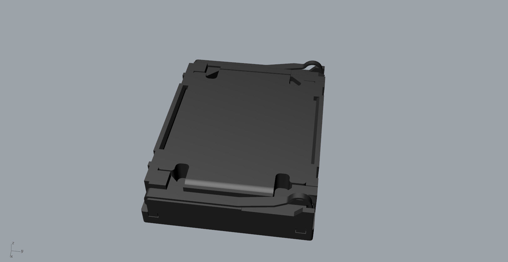 Smartphone speaker 3D Model 3D print model_4