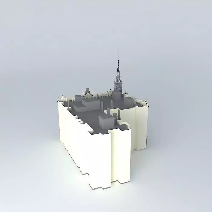 Palacio Fuentes Free 3D model