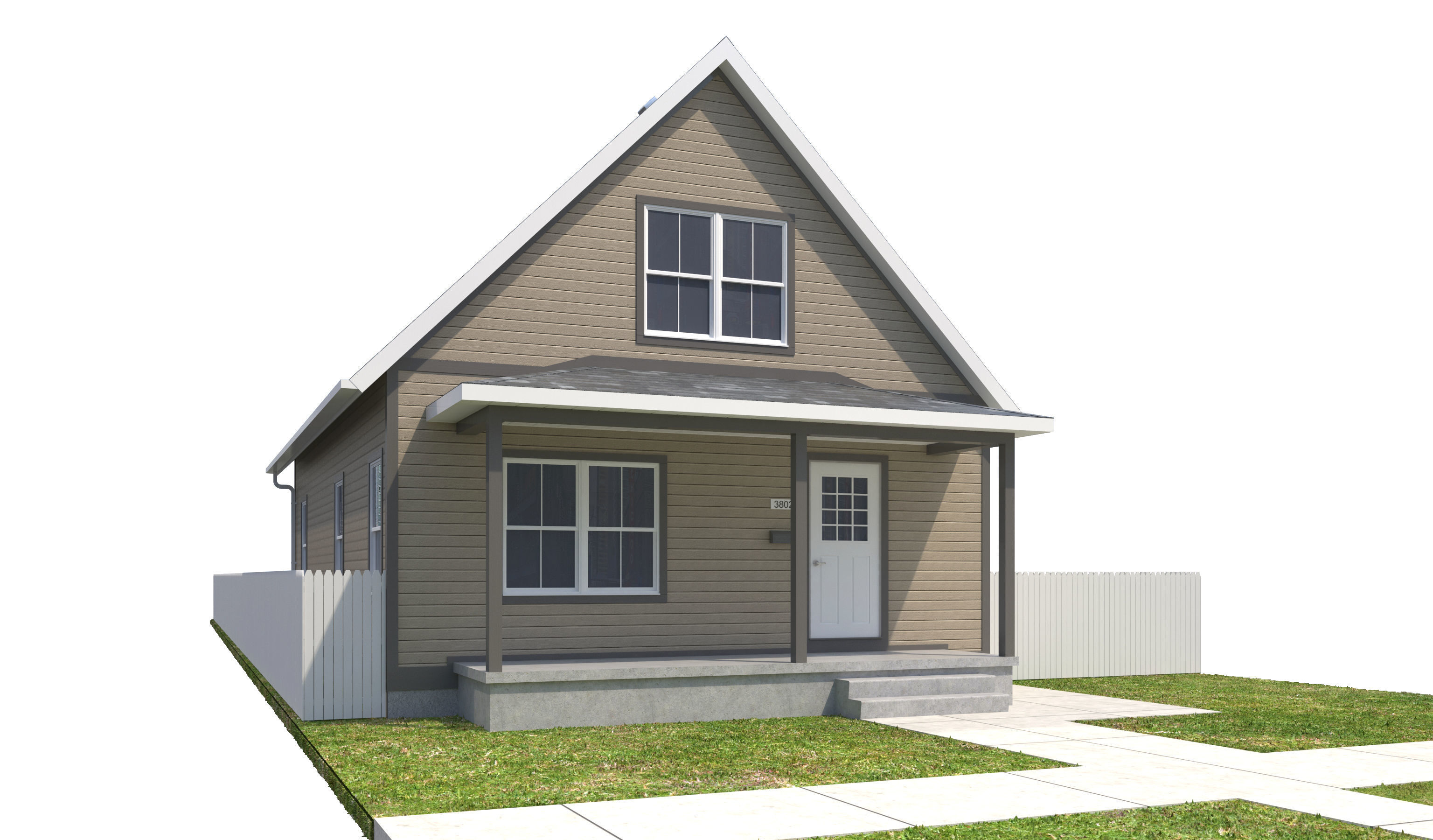 House-077 3D model_2