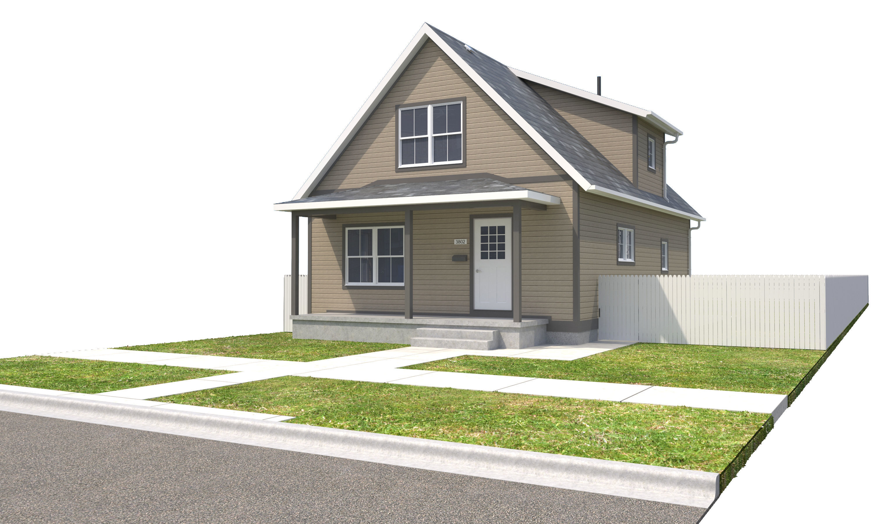 House-077 3D model_1