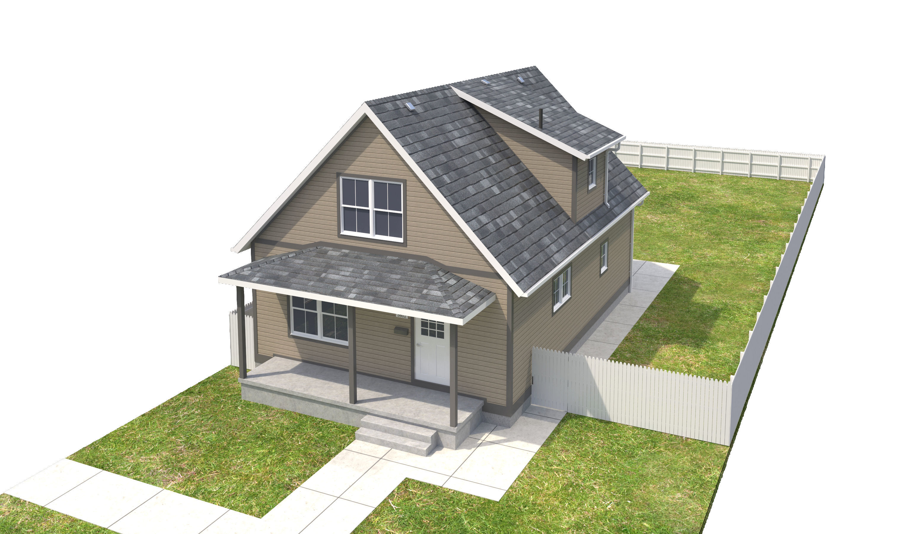 House-077 3D model_5