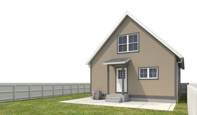 House-077 3D model 5