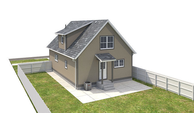 House-077 3D model 7