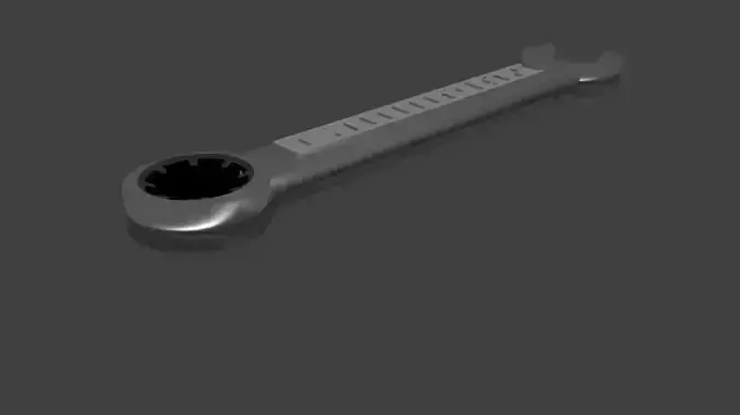 Cresent Wrench with material