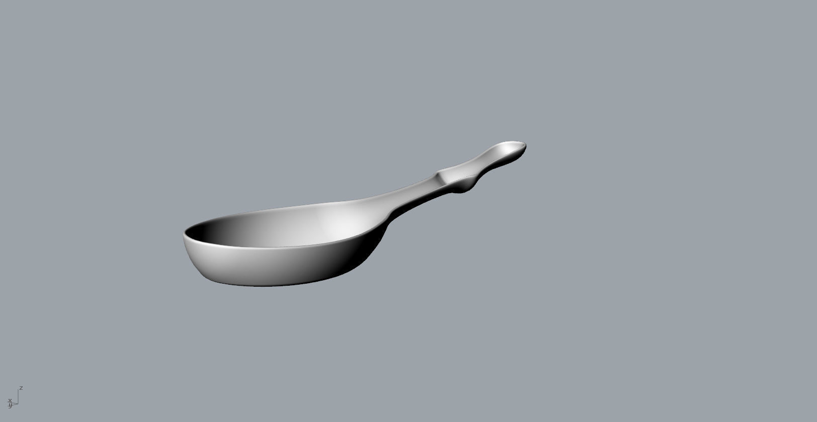 Bamboo Soup spoon 3D model 3D print model_17