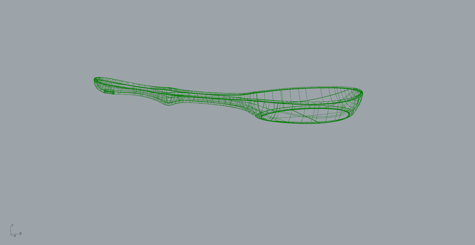 Bamboo Soup spoon 3D model 3D print model_11