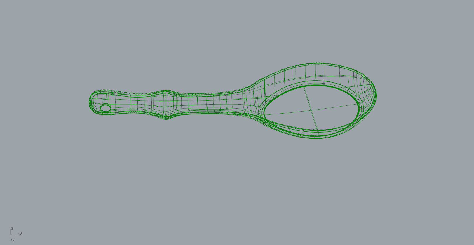 Bamboo Soup spoon 3D model 3D print model_10