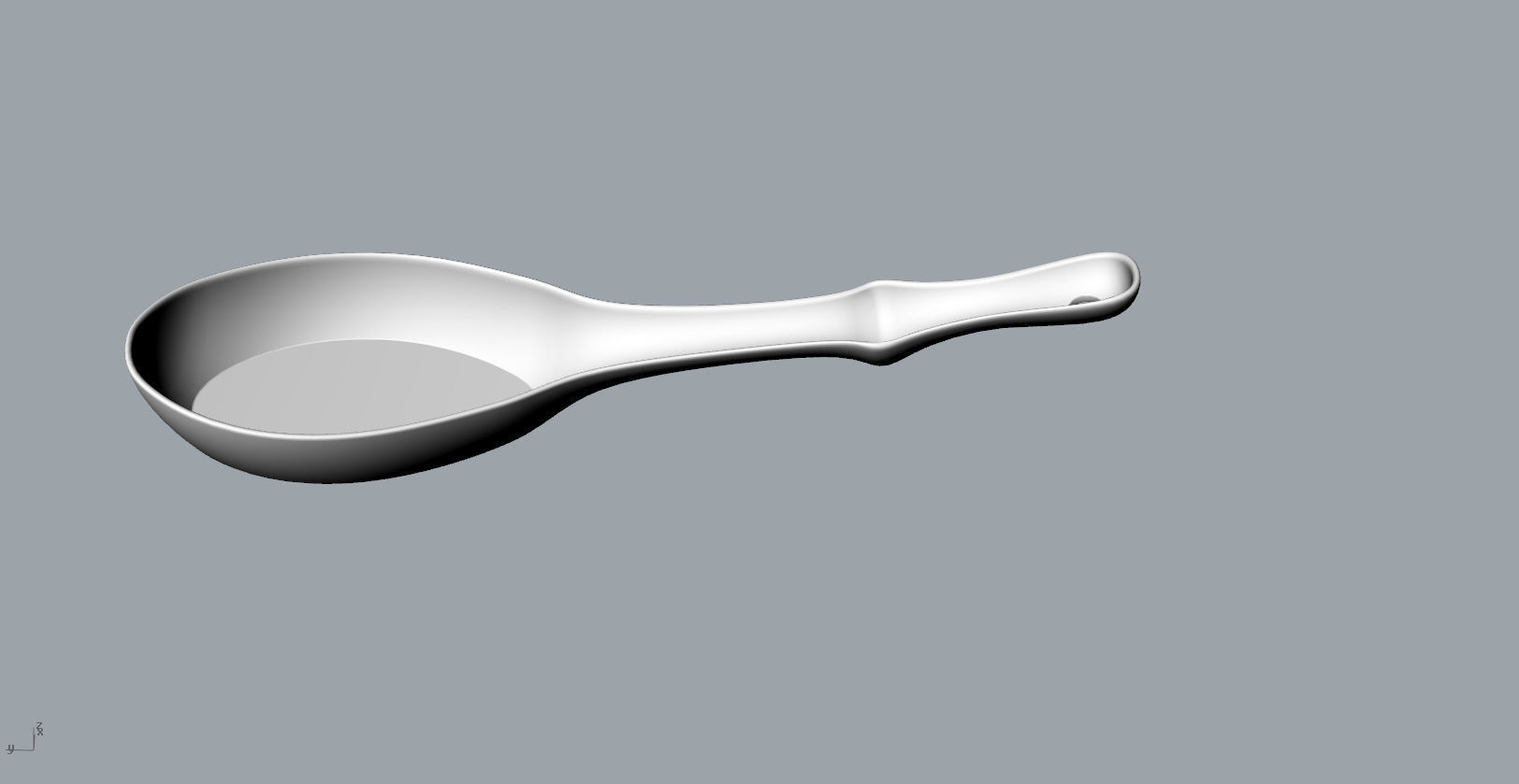 Bamboo Soup spoon 3D model 3D print model_18
