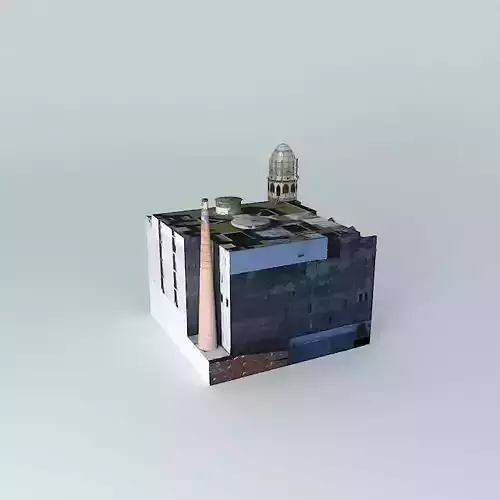 Palacio Cabanellas Free 3D model